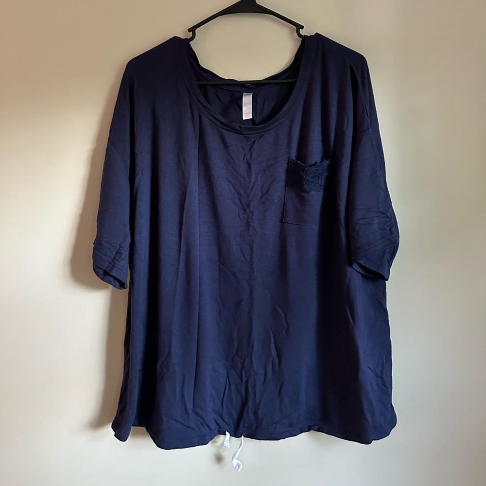 Sleep by Cacique Sleep Tee Blue 18/20